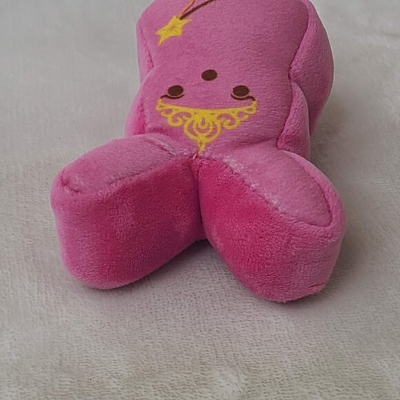 Peeps Just Born Pink Plush Mini Plush Stuffed Toy Tiara Wand 4.5" - Picture 6 of 8